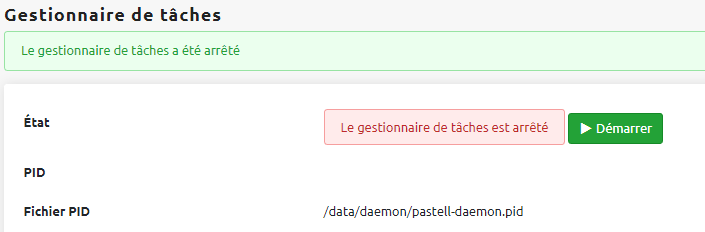 Démarrer le gestionnaire de tâches